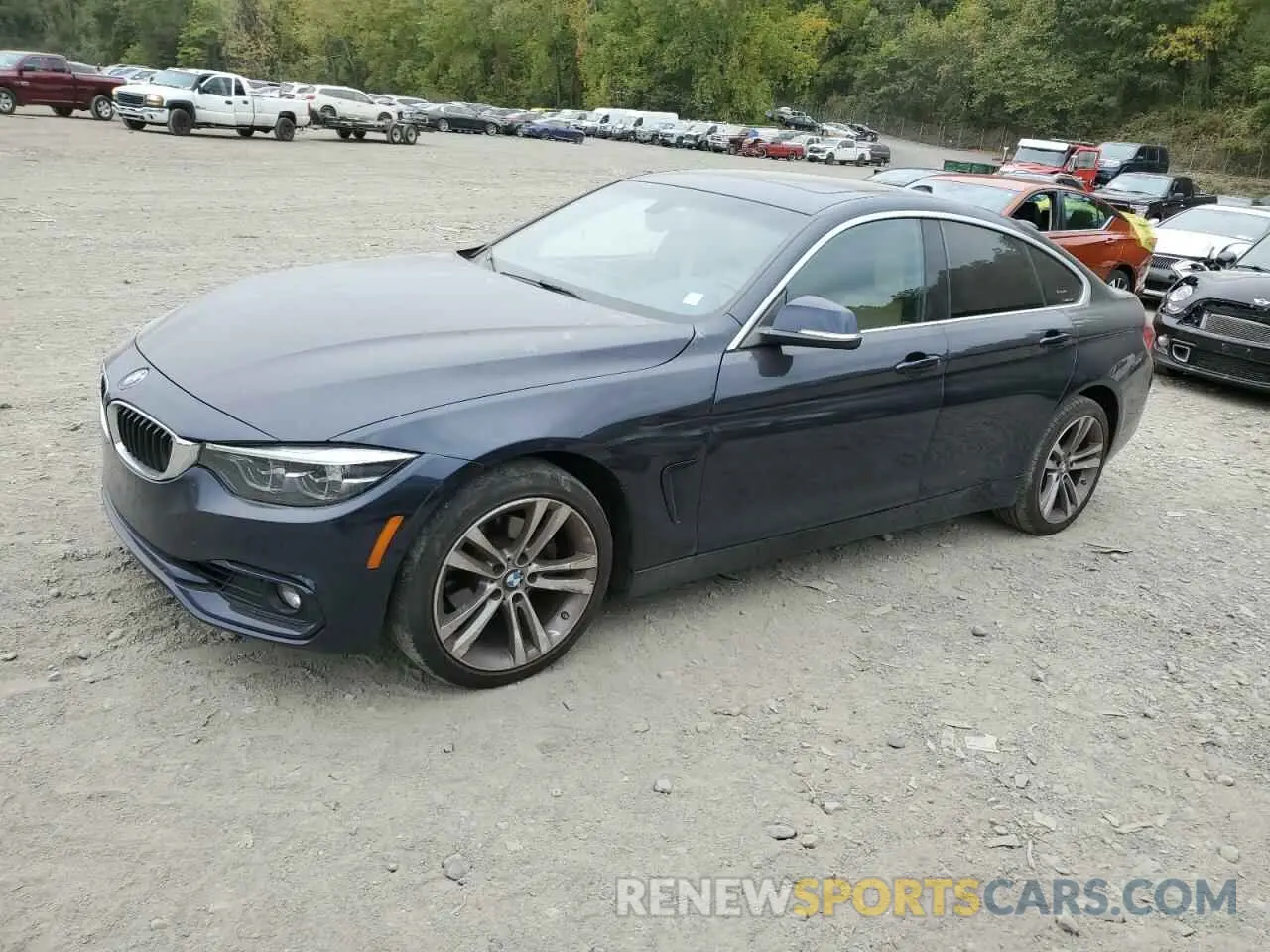 1 fotografías del automóvil dañado WBA4J3C51KBL08337 BMW 4 SERIES 2019