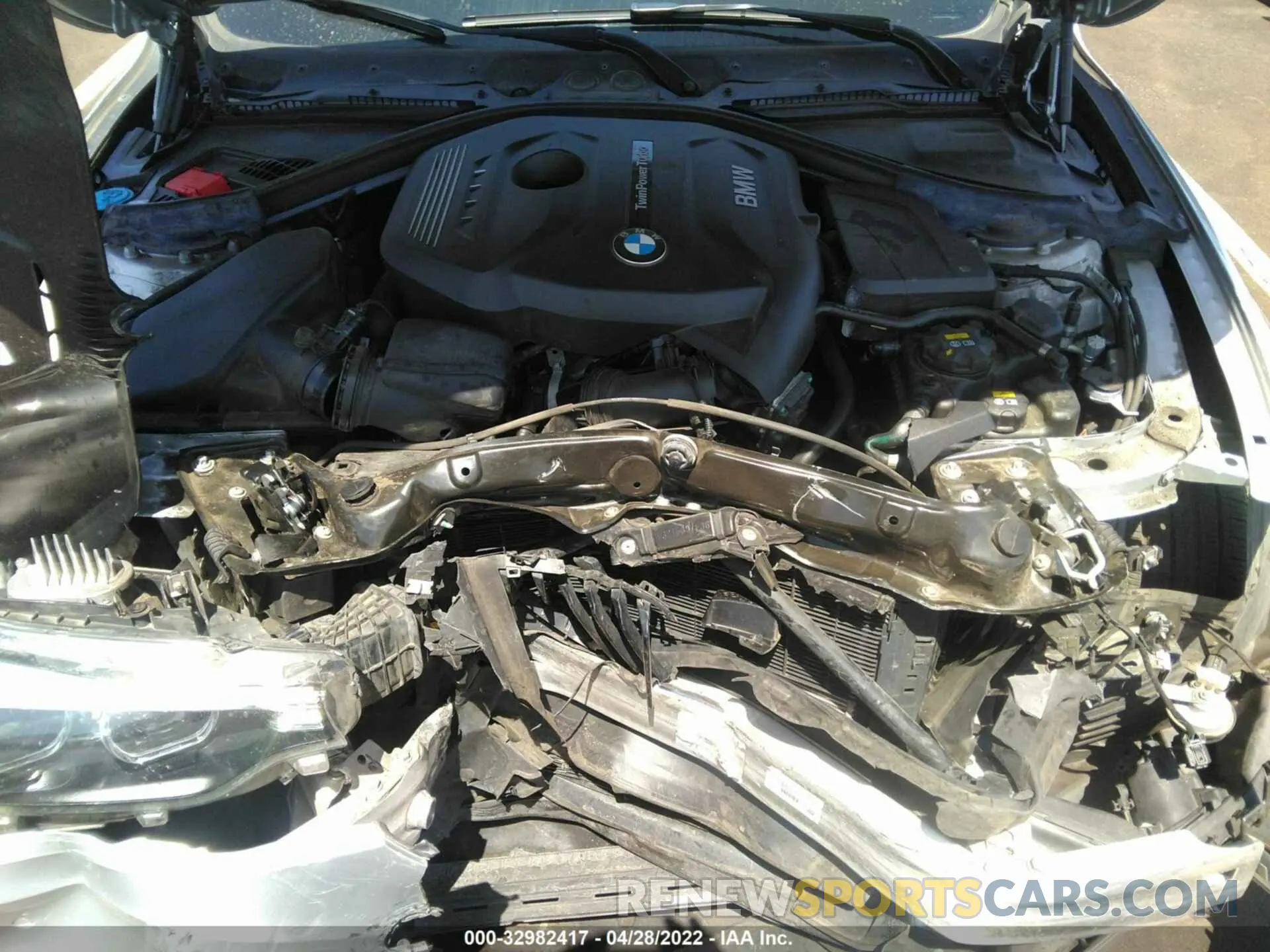 10 fotografías del automóvil dañado WBA4J3C51KBL10556 BMW 4 SERIES 2019