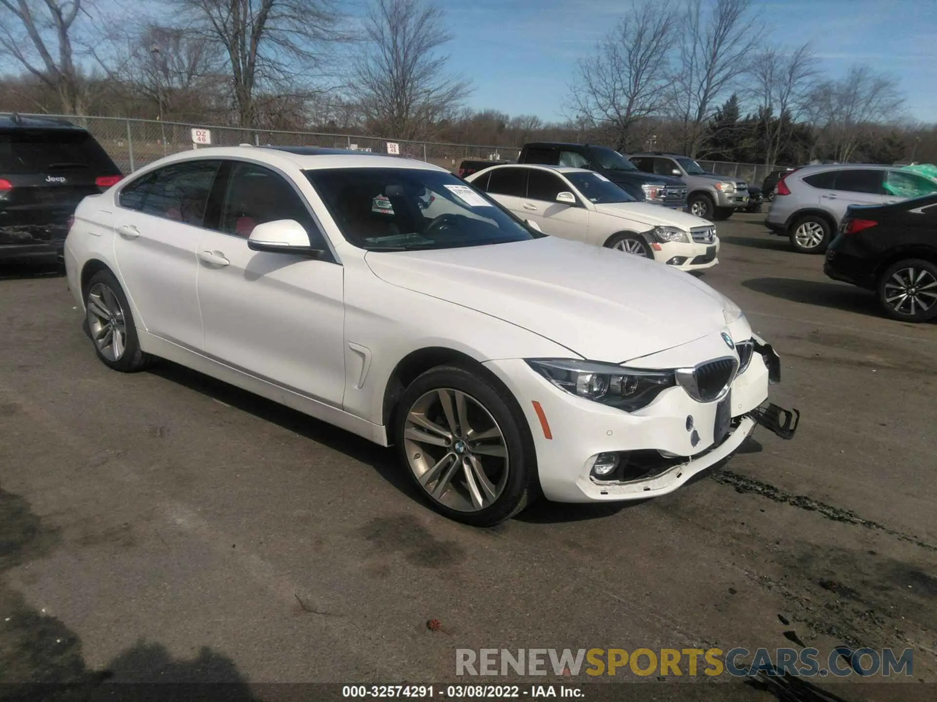 1 fotografías del automóvil dañado WBA4J3C52KBL05267 BMW 4 SERIES 2019