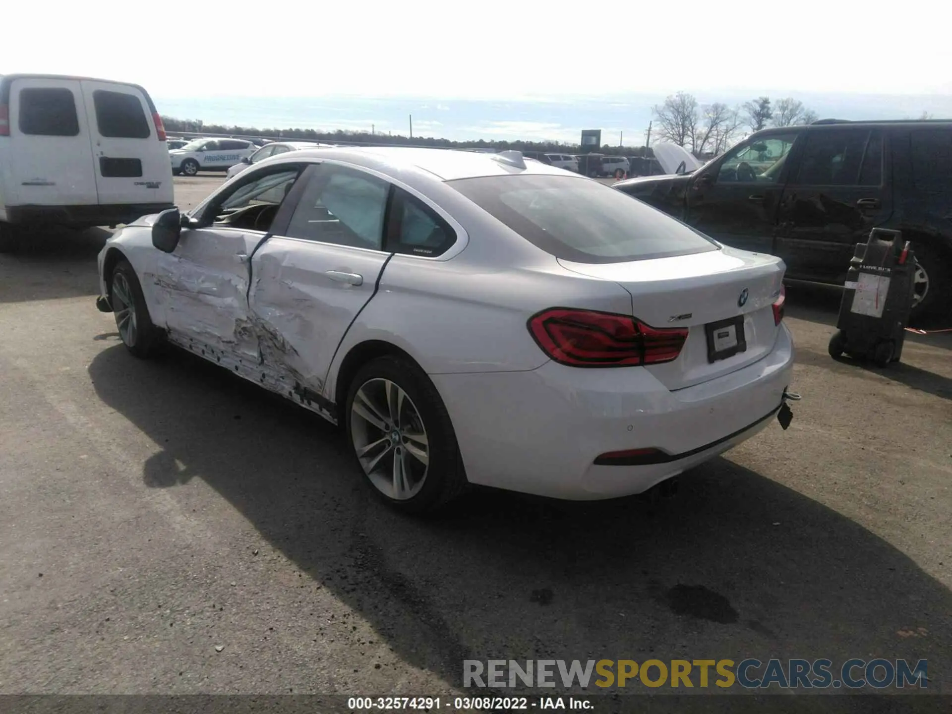 3 fotografías del automóvil dañado WBA4J3C52KBL05267 BMW 4 SERIES 2019
