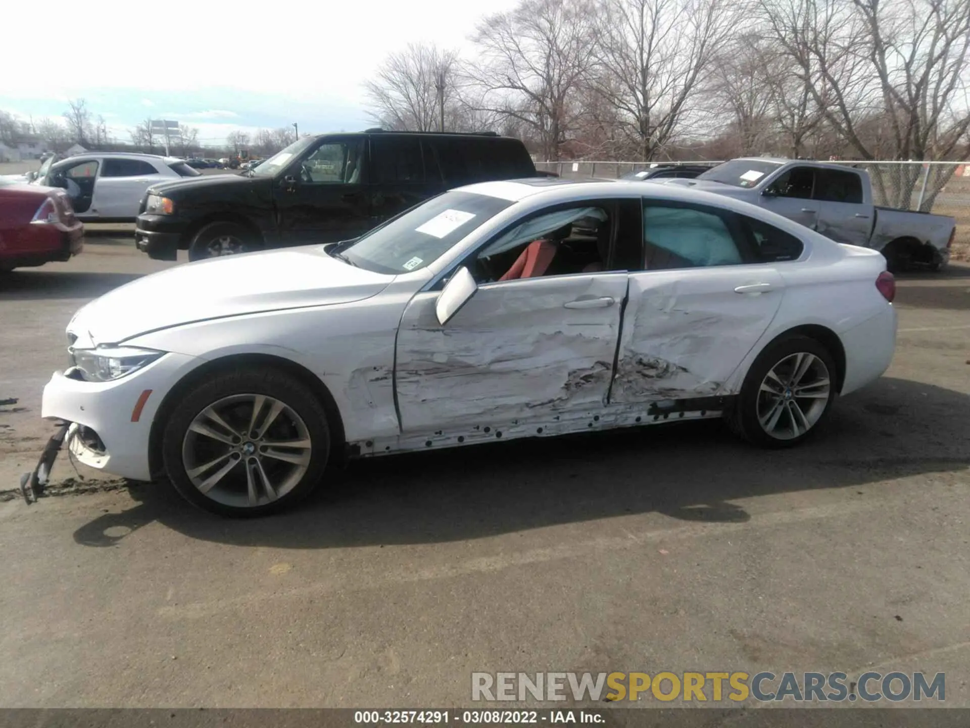6 fotografías del automóvil dañado WBA4J3C52KBL05267 BMW 4 SERIES 2019