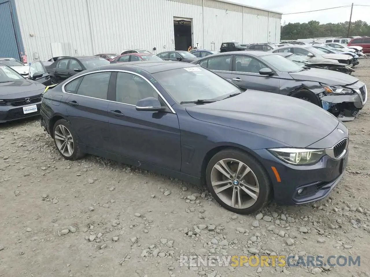 4 fotografías del automóvil dañado WBA4J3C53KBL07500 BMW 4 SERIES 2019