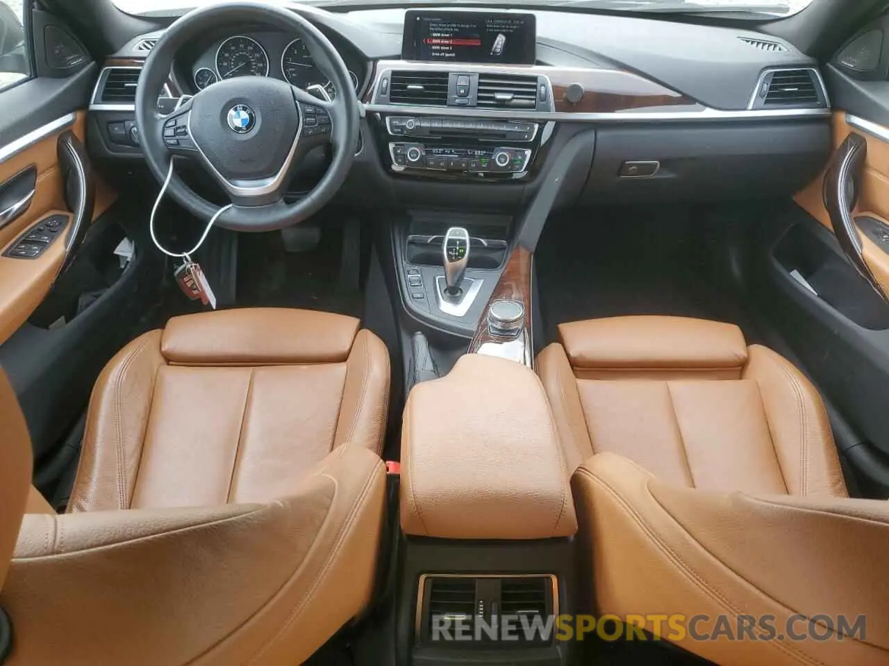 8 fotografías del automóvil dañado WBA4J3C53KBL07500 BMW 4 SERIES 2019