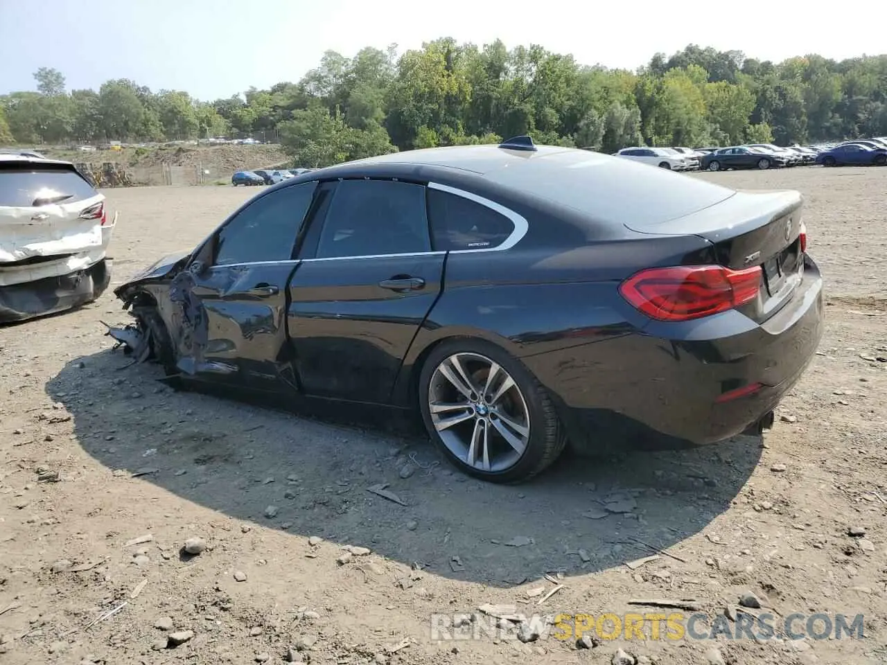 2 fotografías del automóvil dañado WBA4J3C57KBL08312 BMW 4 SERIES 2019