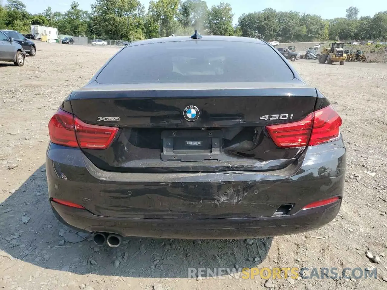 6 fotografías del automóvil dañado WBA4J3C57KBL08312 BMW 4 SERIES 2019