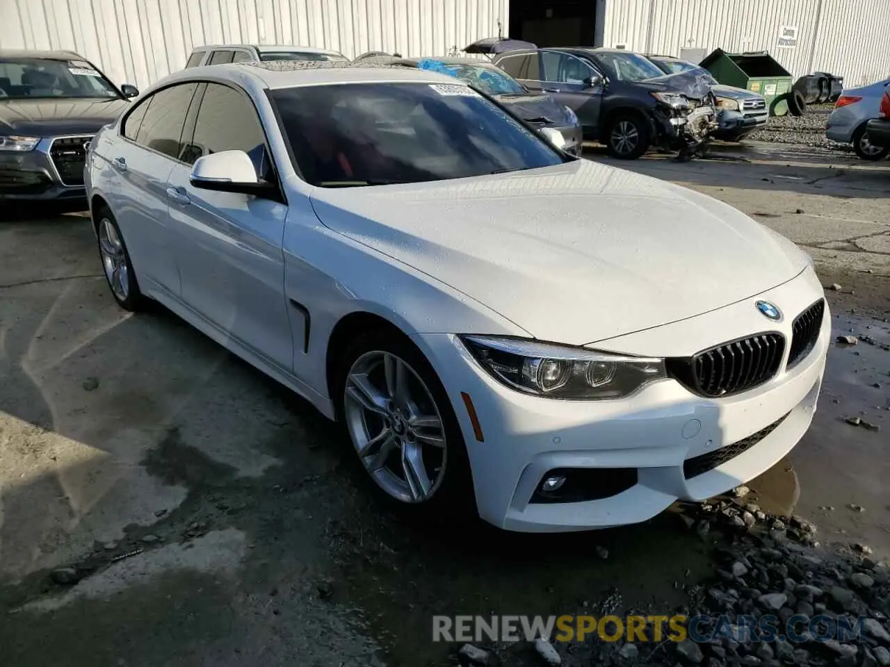 1 fotografías del automóvil dañado WBA4J3C57KBL09766 BMW 4 SERIES 2019