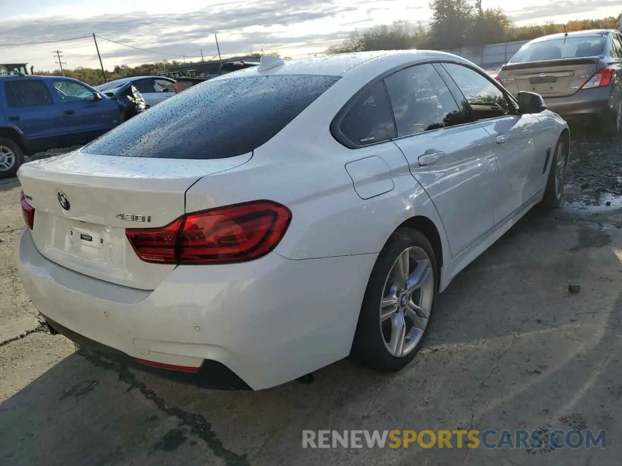 4 fotografías del automóvil dañado WBA4J3C57KBL09766 BMW 4 SERIES 2019