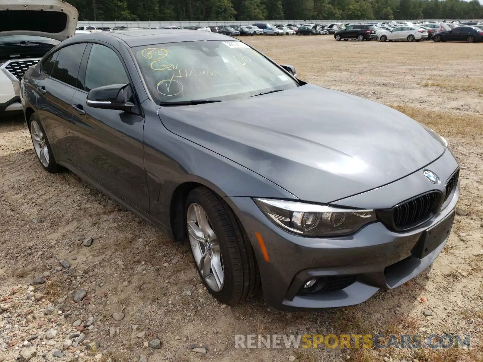 1 fotografías del automóvil dañado WBA4J3C58KBL08531 BMW 4 SERIES 2019