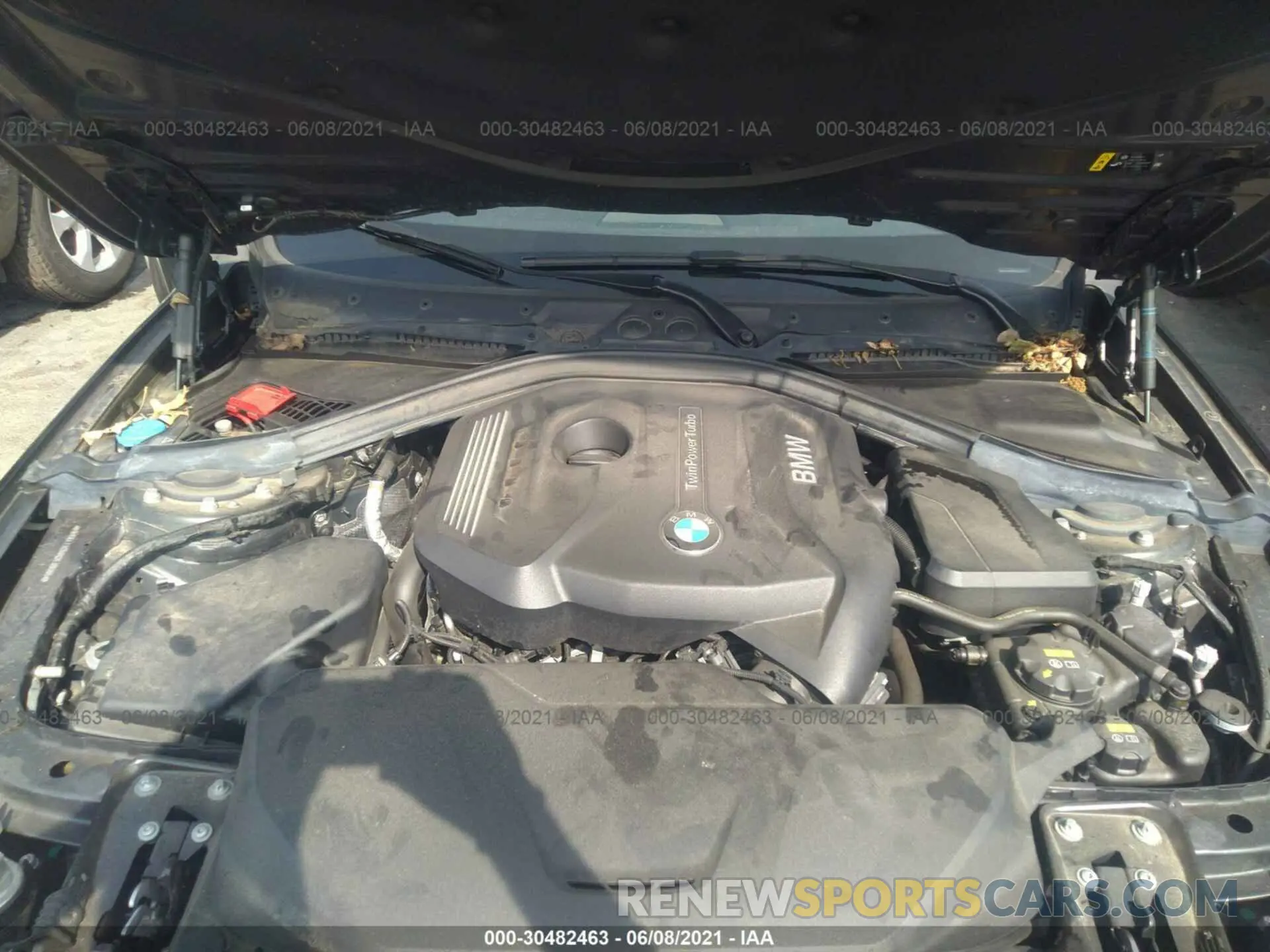 10 fotografías del automóvil dañado WBA4J3C58KBL09095 BMW 4 SERIES 2019