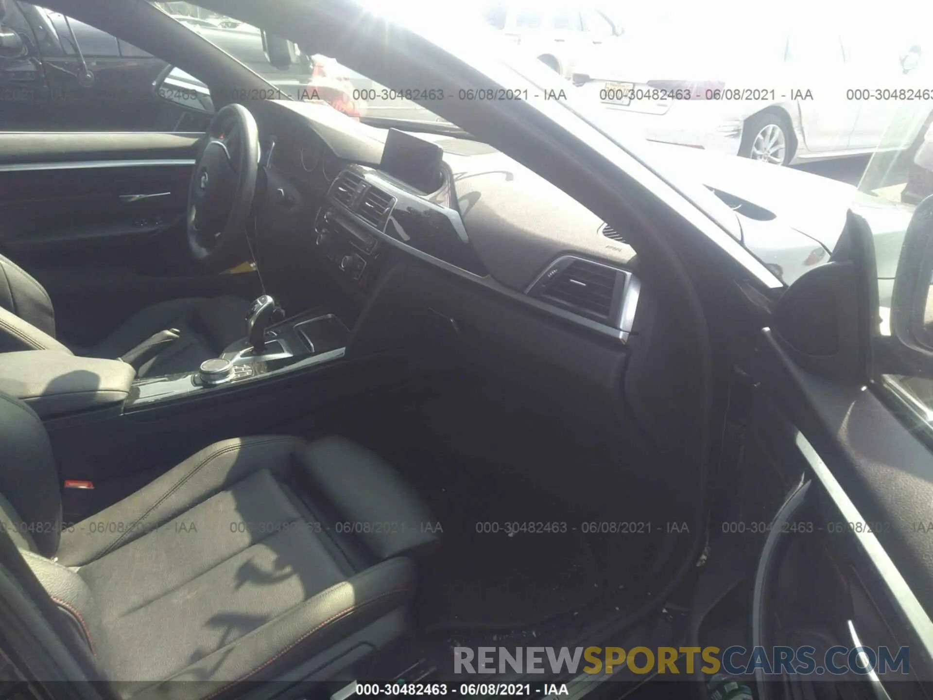 5 fotografías del automóvil dañado WBA4J3C58KBL09095 BMW 4 SERIES 2019