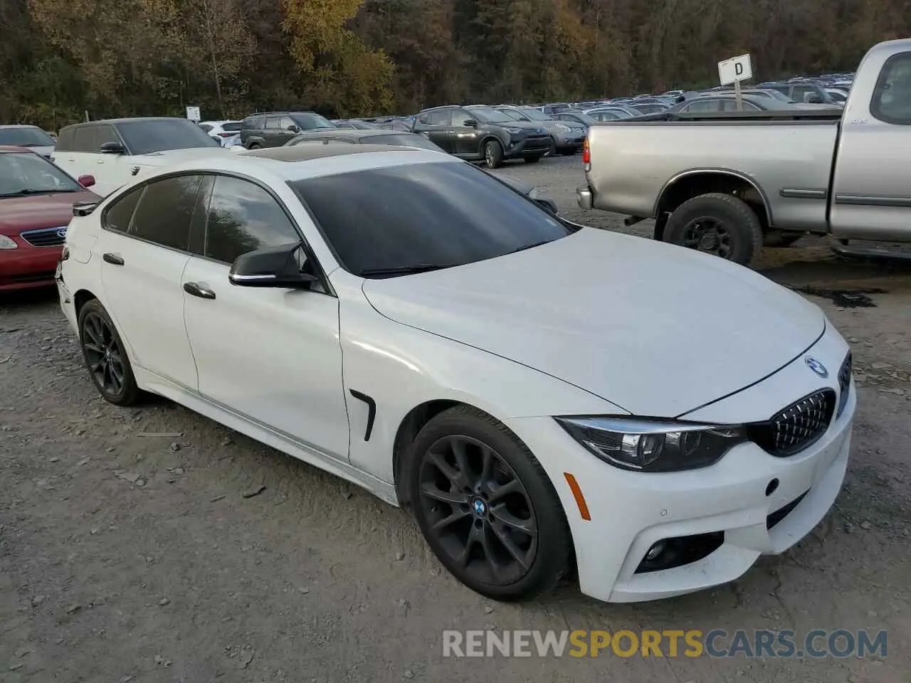 4 fotografías del automóvil dañado WBA4J3C5XKBL08367 BMW 4 SERIES 2019