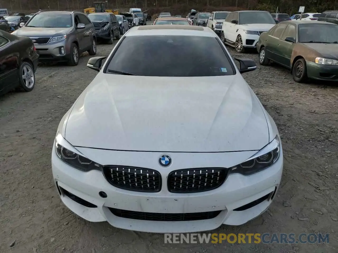 5 fotografías del automóvil dañado WBA4J3C5XKBL08367 BMW 4 SERIES 2019