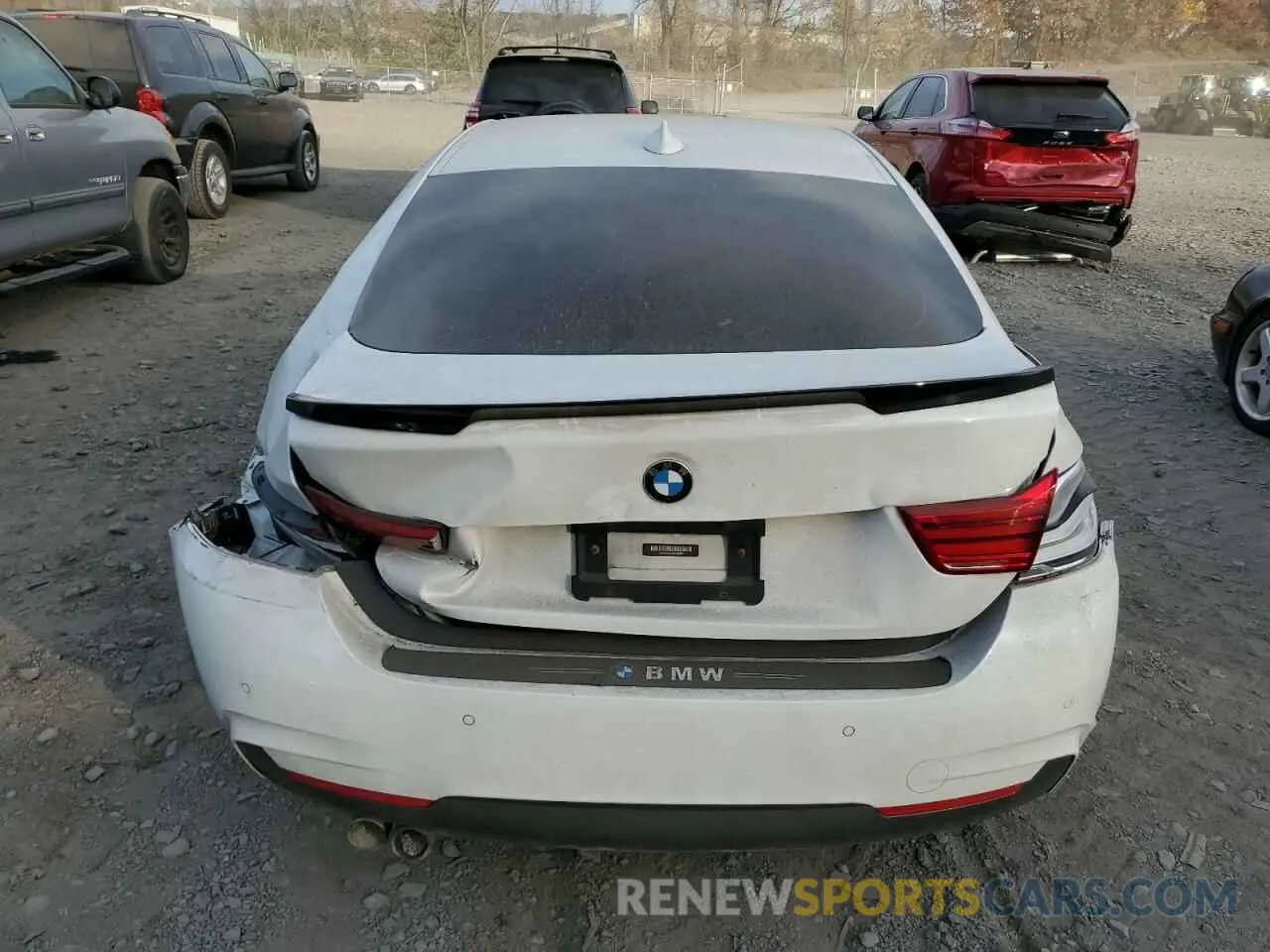 6 fotografías del automóvil dañado WBA4J3C5XKBL08367 BMW 4 SERIES 2019
