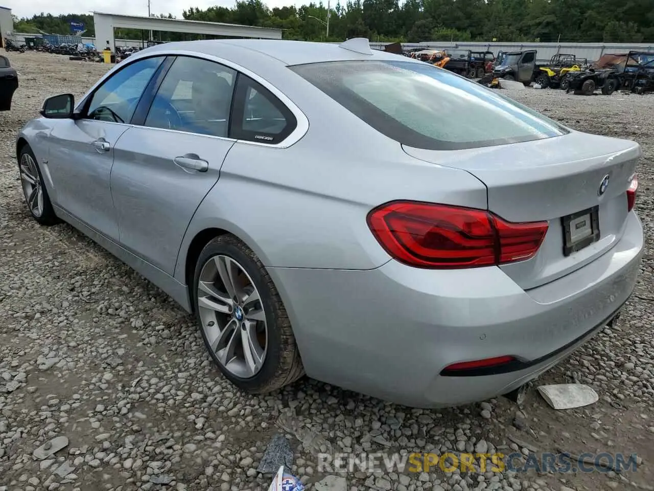 3 fotografías del automóvil dañado WBA4J5C50KBM65305 BMW 4 SERIES 2019