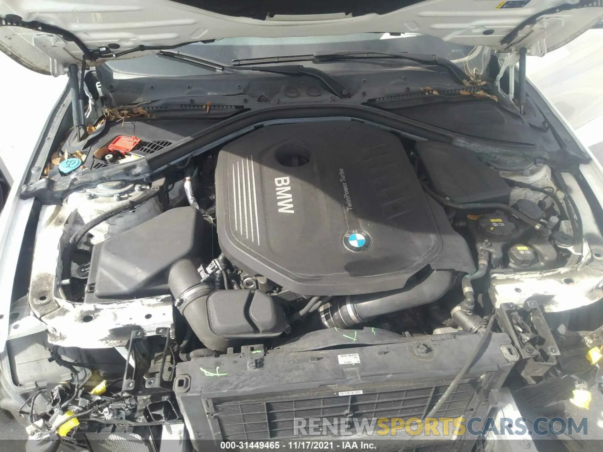 10 fotografías del automóvil dañado WBA4J5C53KBM65928 BMW 4 SERIES 2019