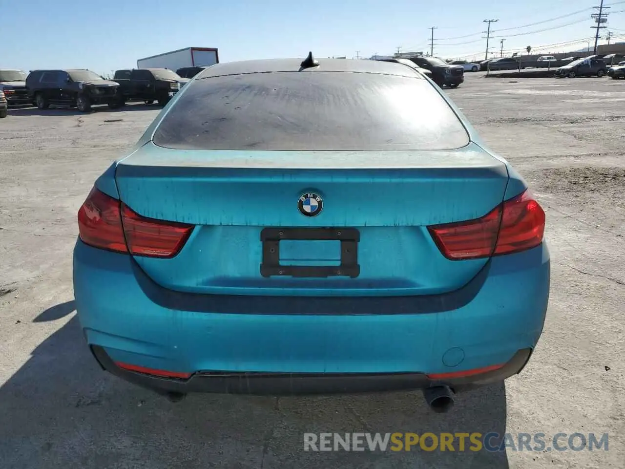 6 fotografías del automóvil dañado WBA4J5C54KBM65078 BMW 4 SERIES 2019
