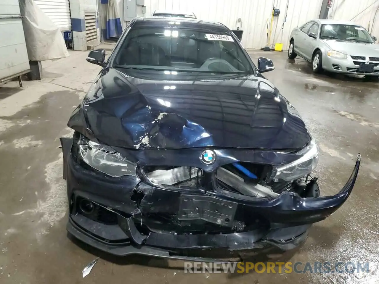 5 fotografías del automóvil dañado WBA4J7C52KBM76141 BMW 4 SERIES 2019