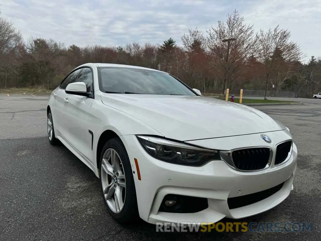 1 fotografías del automóvil dañado WBA4J7C54KBM74665 BMW 4 SERIES 2019