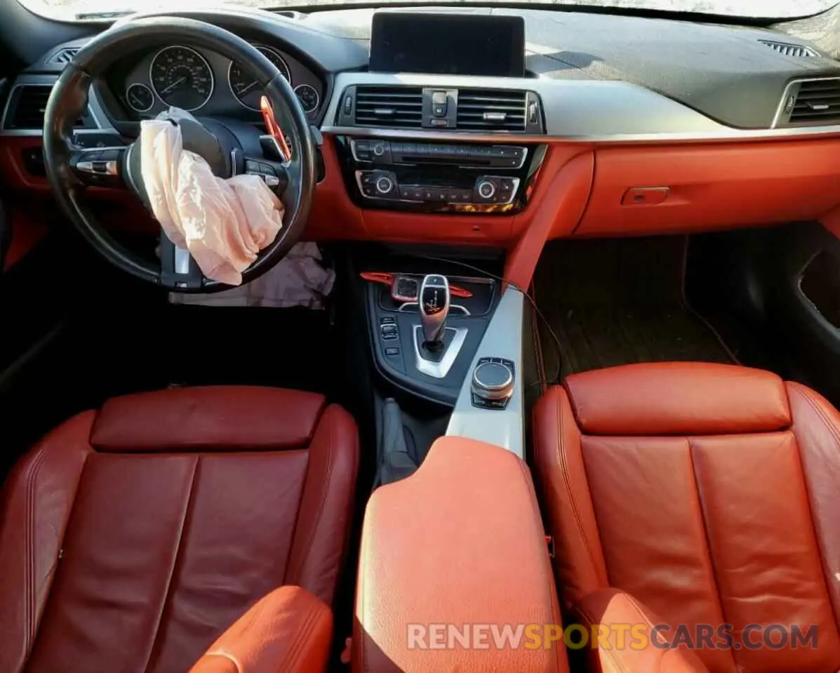 8 fotografías del automóvil dañado WBA4J7C58KBM74636 BMW 4 SERIES 2019