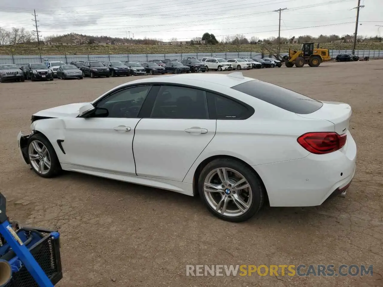 2 fotografías del automóvil dañado WBA4J7C5XKBM75674 BMW 4 SERIES 2019