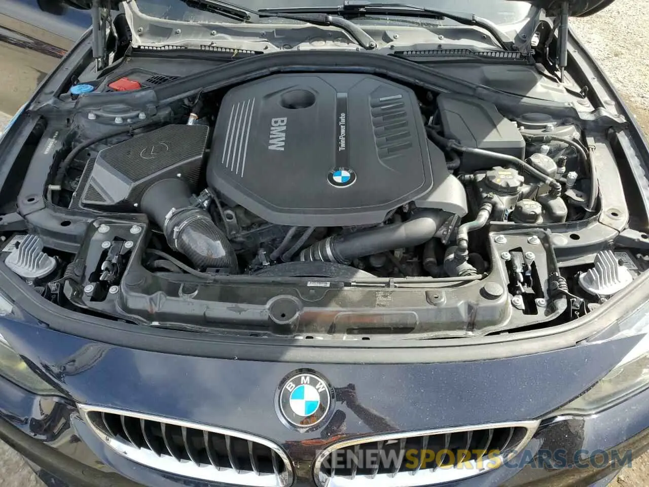 12 fotografías del automóvil dañado WBA4J7C5XKBM75903 BMW 4 SERIES 2019