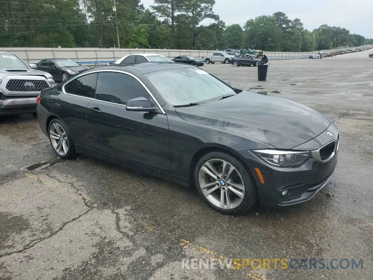 4 fotografías del automóvil dañado WBA4W3C51KAF92692 BMW 4 SERIES 2019