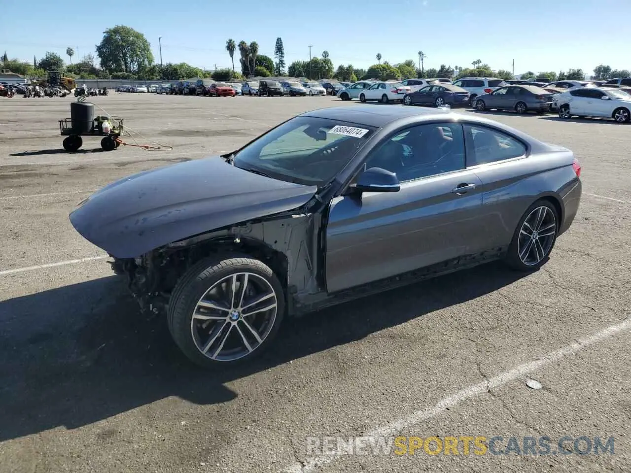 1 fotografías del automóvil dañado WBA4W3C51KAF92949 BMW 4 SERIES 2019