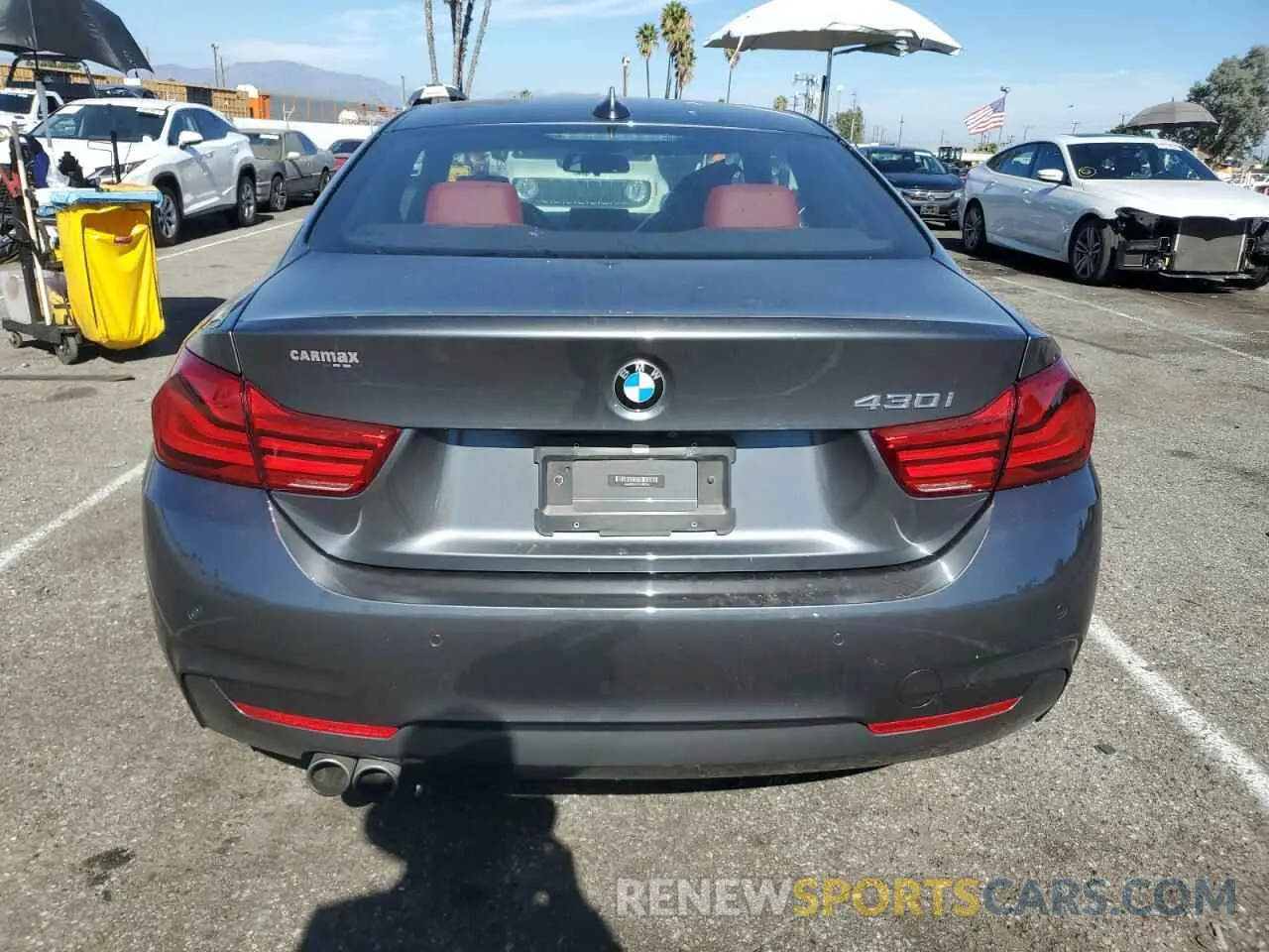 6 fotografías del automóvil dañado WBA4W3C51KAF92949 BMW 4 SERIES 2019