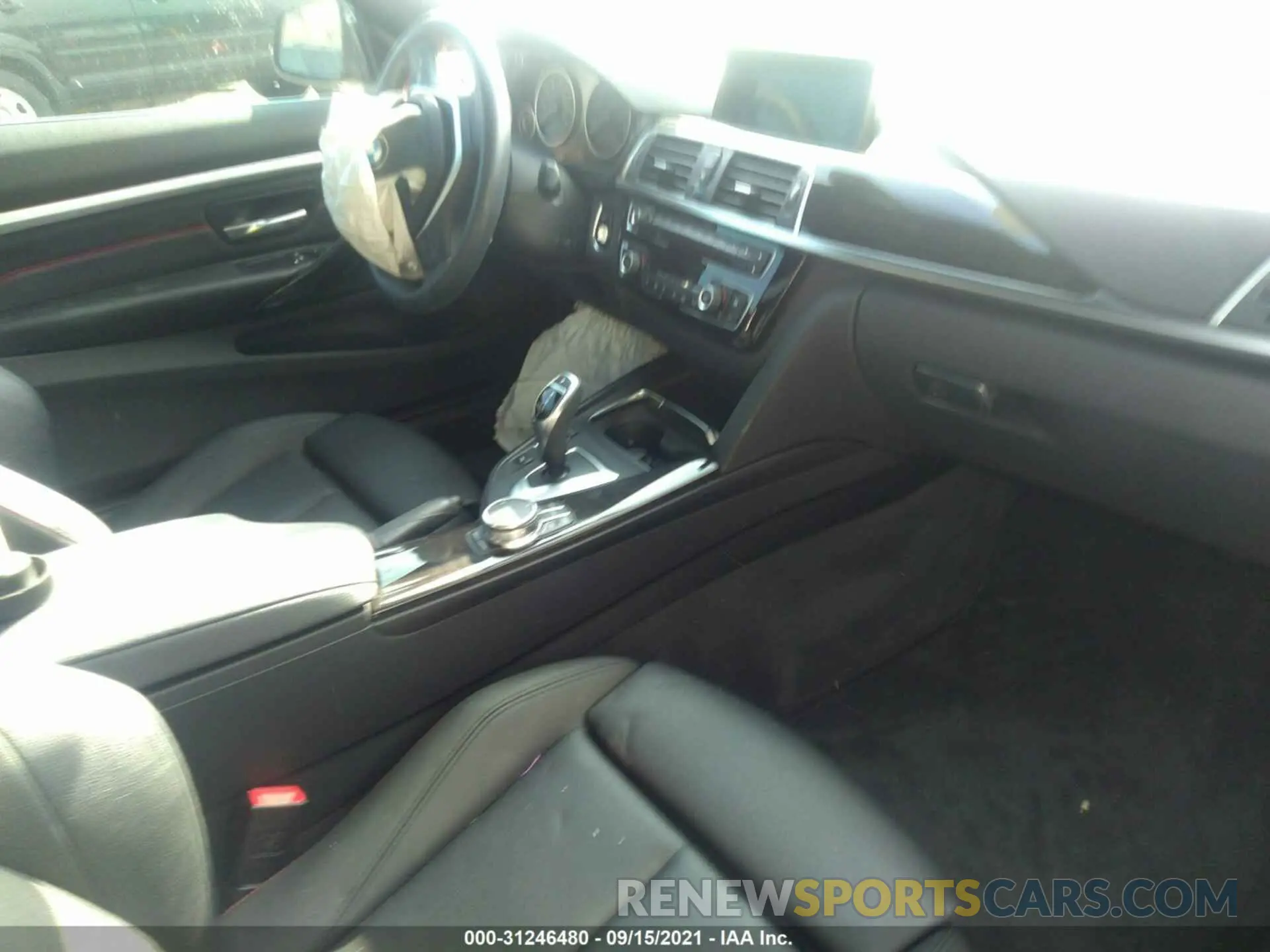 5 fotografías del automóvil dañado WBA4W3C51KAF93485 BMW 4 SERIES 2019
