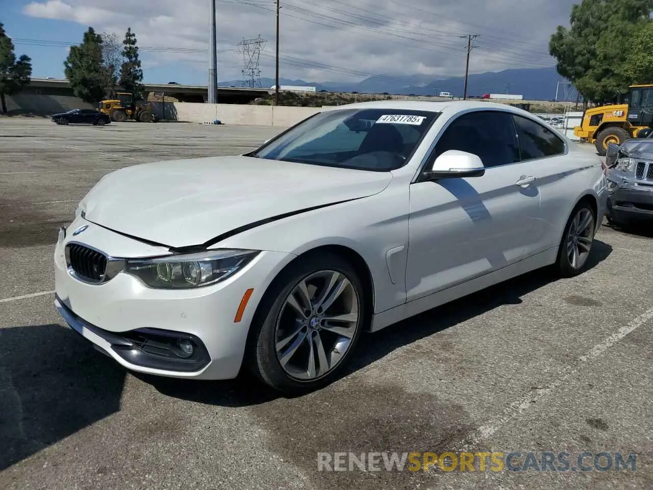 1 fotografías del automóvil dañado WBA4W3C51KAG91402 BMW 4 SERIES 2019