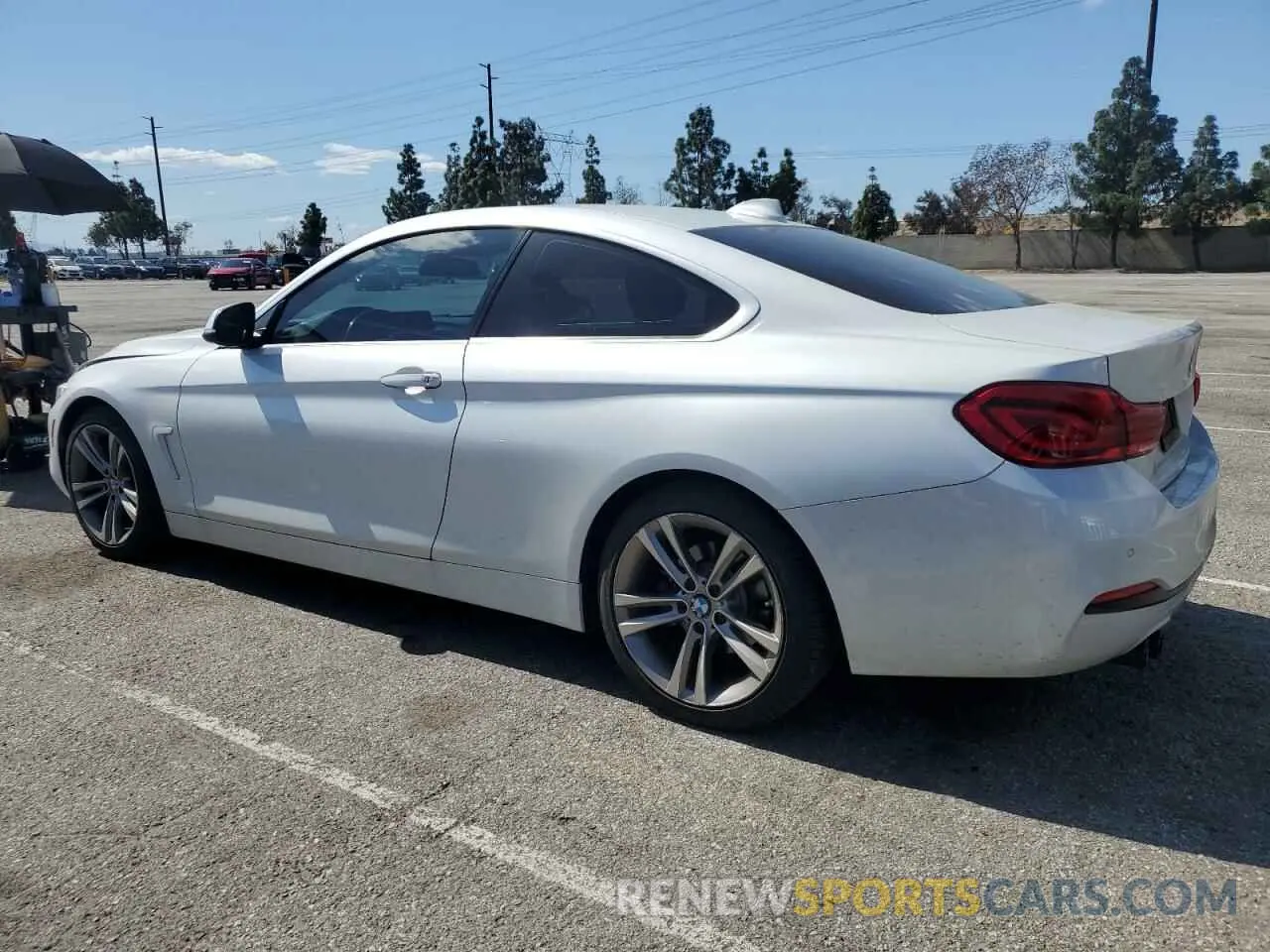 2 fotografías del automóvil dañado WBA4W3C51KAG91402 BMW 4 SERIES 2019