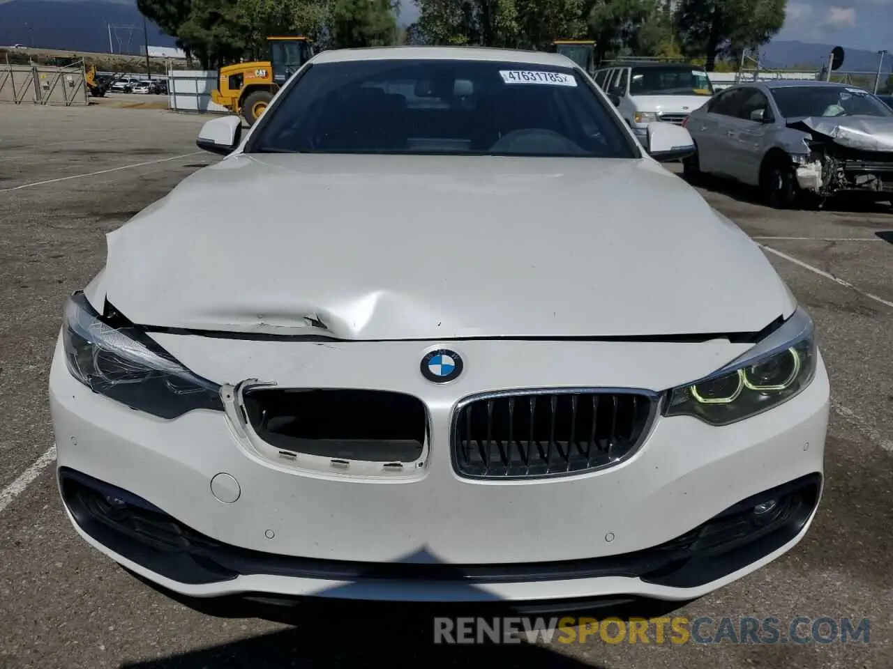 5 fotografías del automóvil dañado WBA4W3C51KAG91402 BMW 4 SERIES 2019