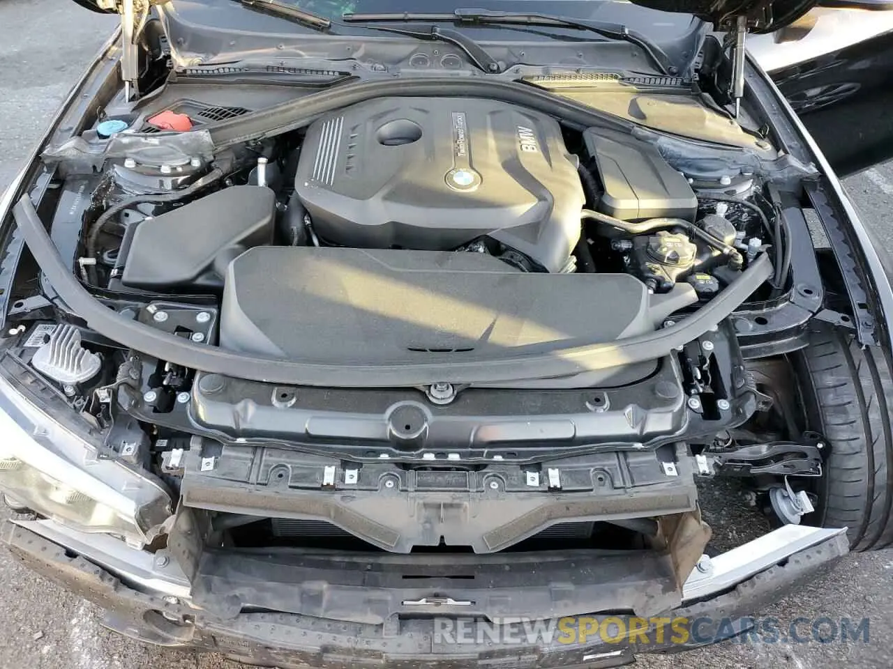 7 fotografías del automóvil dañado WBA4W3C52KAF91972 BMW 4 SERIES 2019