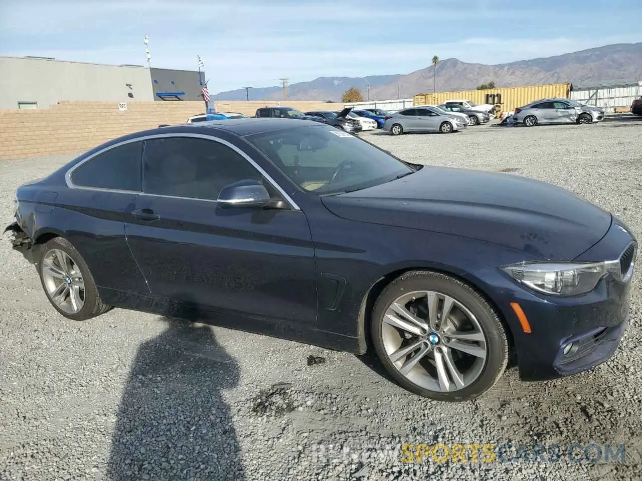 4 fotografías del automóvil dañado WBA4W3C53KAF92385 BMW 4 SERIES 2019