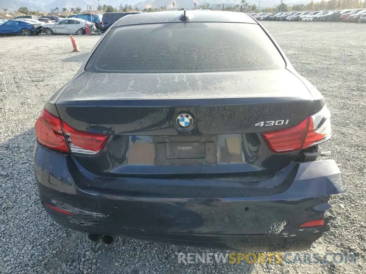 6 fotografías del automóvil dañado WBA4W3C53KAF92385 BMW 4 SERIES 2019