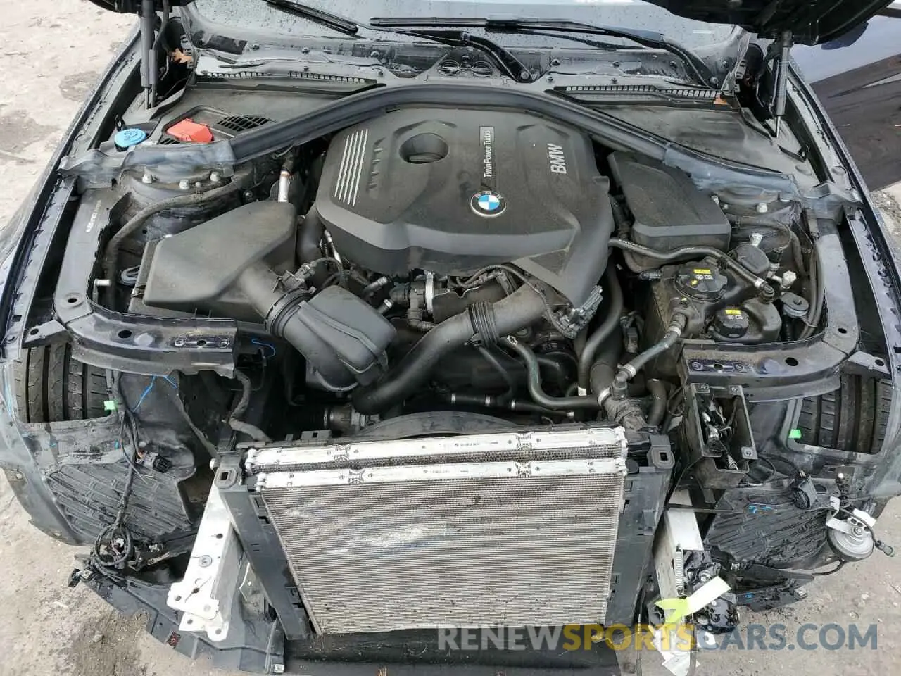 11 fotografías del automóvil dañado WBA4W3C56KAF92901 BMW 4 SERIES 2019