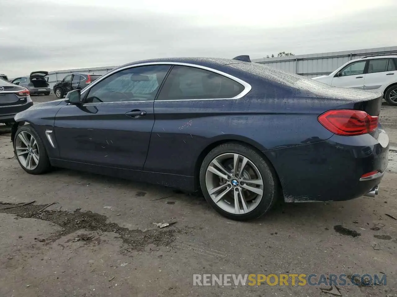 2 fotografías del automóvil dañado WBA4W3C56KAF92901 BMW 4 SERIES 2019