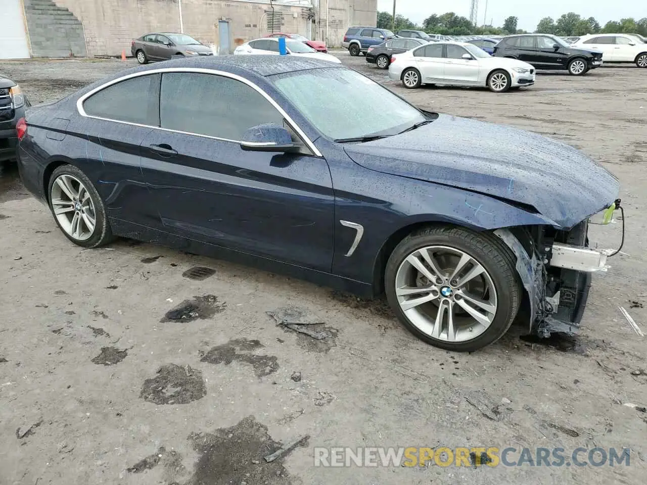 4 fotografías del automóvil dañado WBA4W3C56KAF92901 BMW 4 SERIES 2019