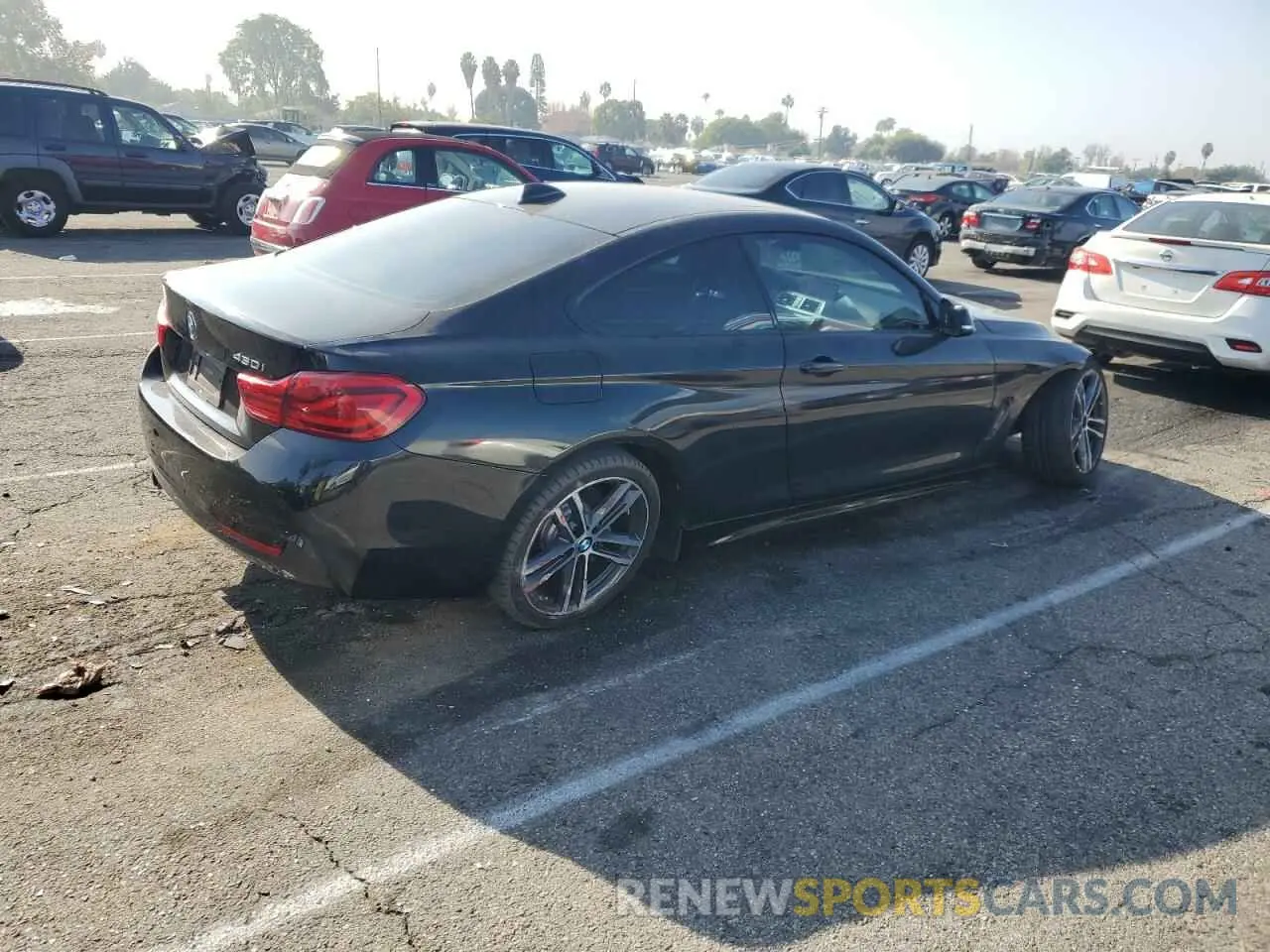 3 fotografías del automóvil dañado WBA4W3C56KAF93515 BMW 4 SERIES 2019