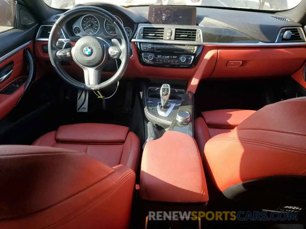 8 fotografías del automóvil dañado WBA4W3C56KAF93515 BMW 4 SERIES 2019