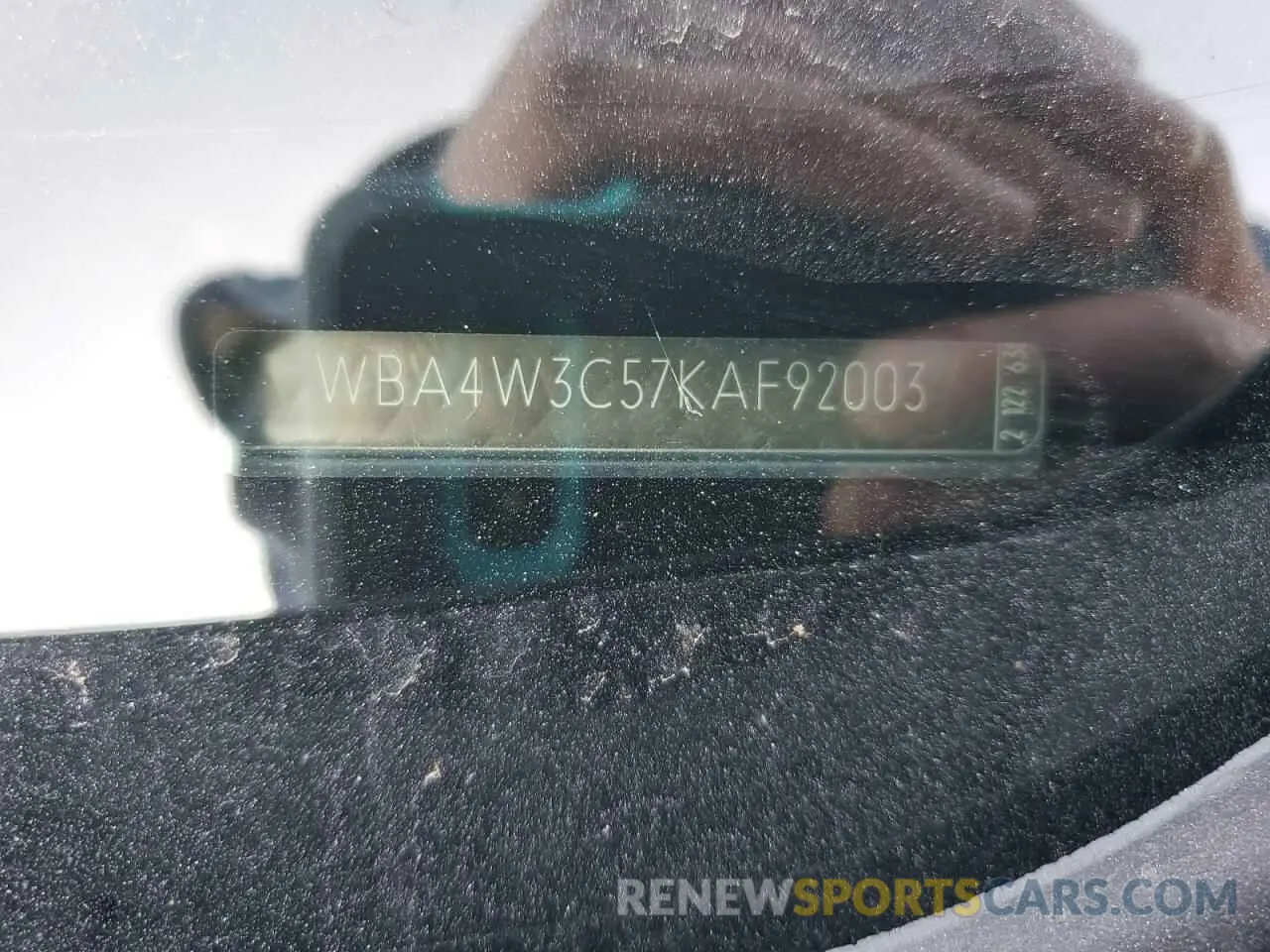 12 fotografías del automóvil dañado WBA4W3C57KAF92003 BMW 4 SERIES 2019