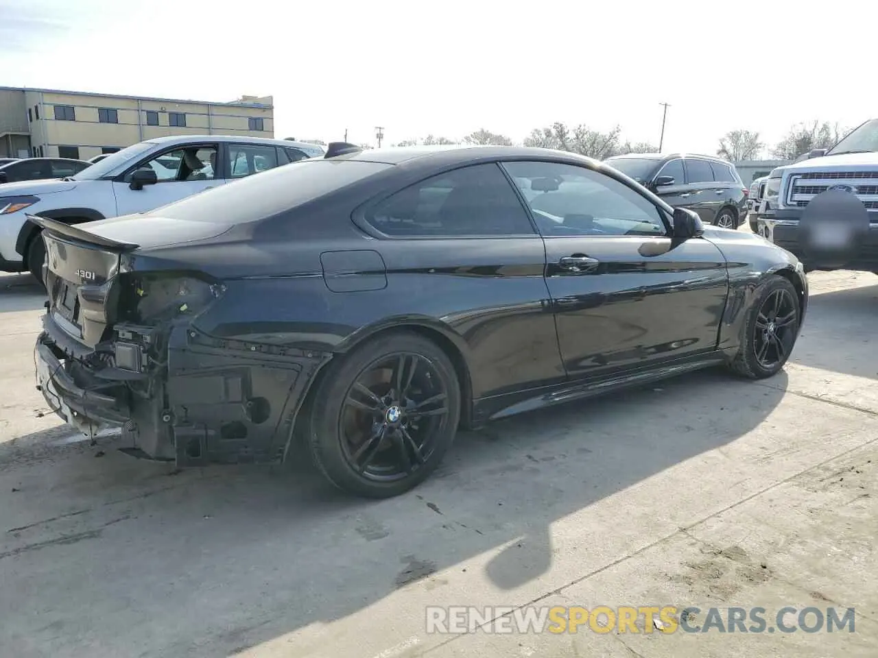 3 fotografías del automóvil dañado WBA4W3C57KAF92003 BMW 4 SERIES 2019