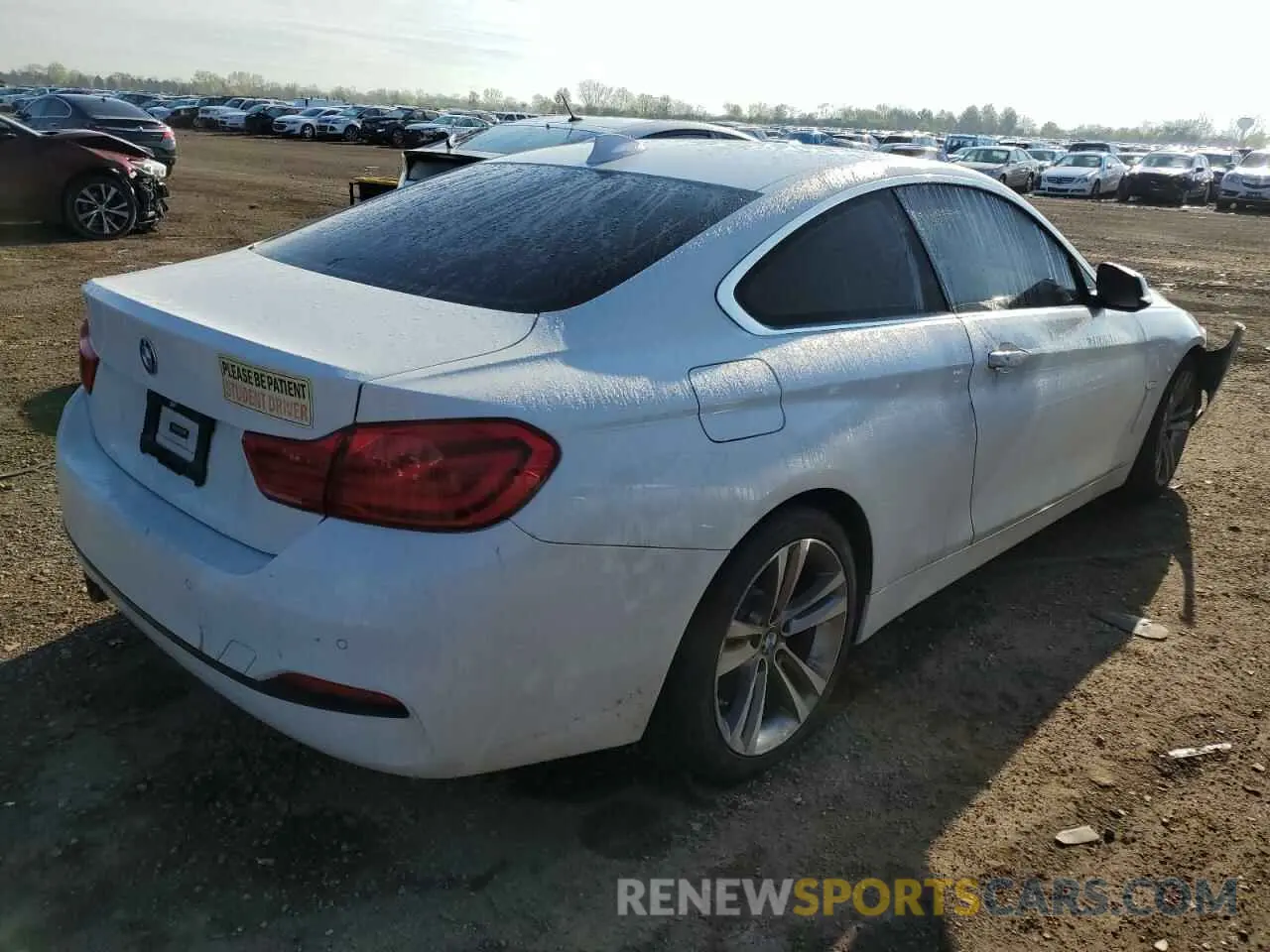 3 fotografías del automóvil dañado WBA4W3C59KAF92651 BMW 4 SERIES 2019