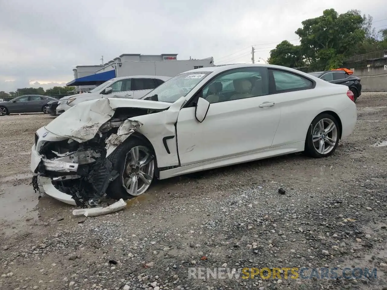 1 fotografías del automóvil dañado WBA4W3C59KAF93279 BMW 4 SERIES 2019