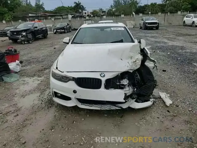 13 fotografías del automóvil dañado WBA4W3C59KAF93279 BMW 4 SERIES 2019