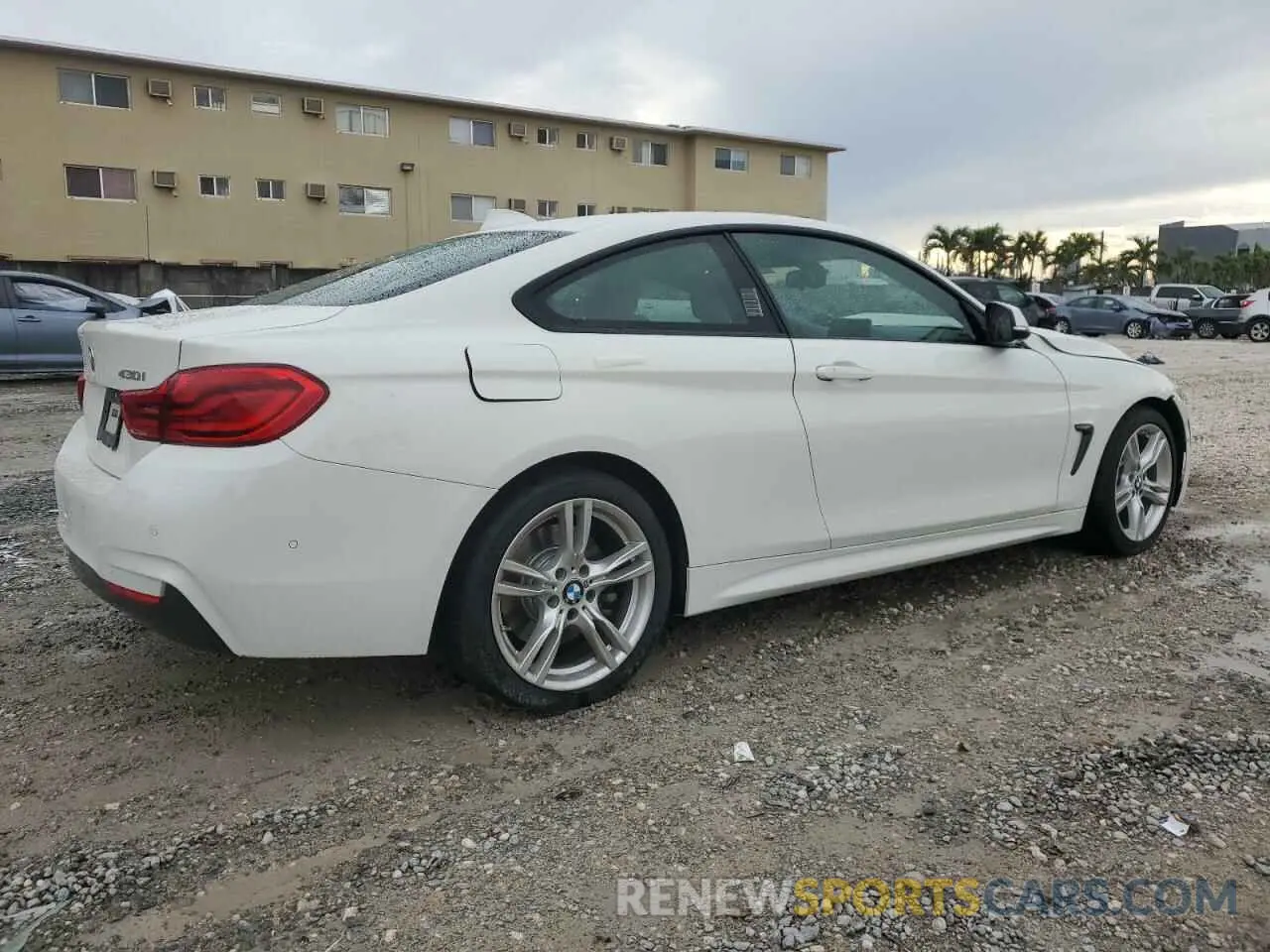 3 fotografías del automóvil dañado WBA4W3C59KAF93279 BMW 4 SERIES 2019