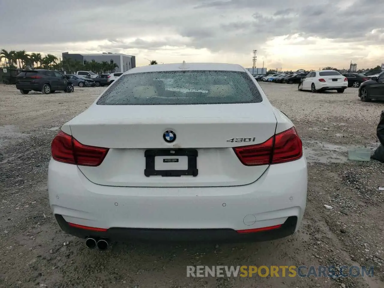 6 fotografías del automóvil dañado WBA4W3C59KAF93279 BMW 4 SERIES 2019