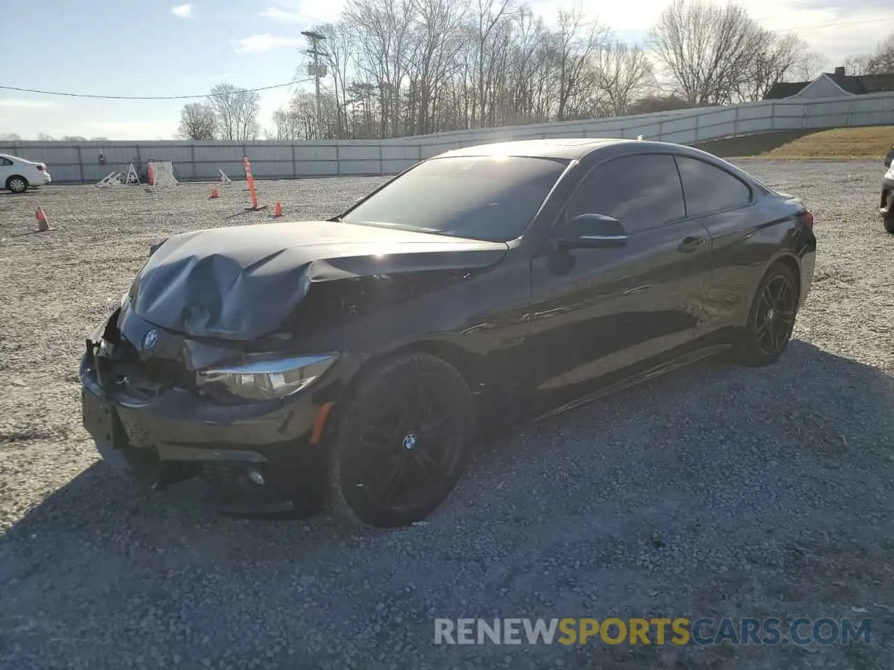 1 fotografías del automóvil dañado WBA4W5C52KAE43980 BMW 4 SERIES 2019