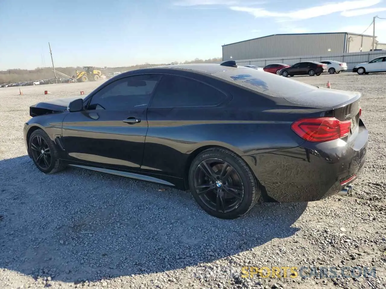 2 fotografías del automóvil dañado WBA4W5C52KAE43980 BMW 4 SERIES 2019