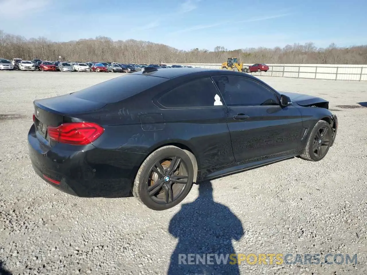 3 fotografías del automóvil dañado WBA4W5C52KAE43980 BMW 4 SERIES 2019